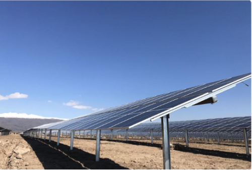 2P Multiple Slew-drive Single-axis Independent Solar Tracking System