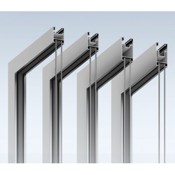 Extremely Narrow 120 Series Window Screen System Window