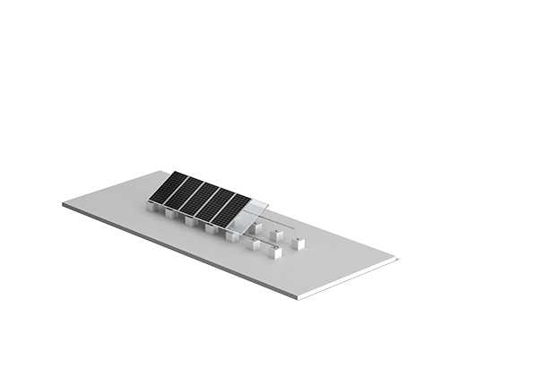 Flat Roof Solar Mounting Solution