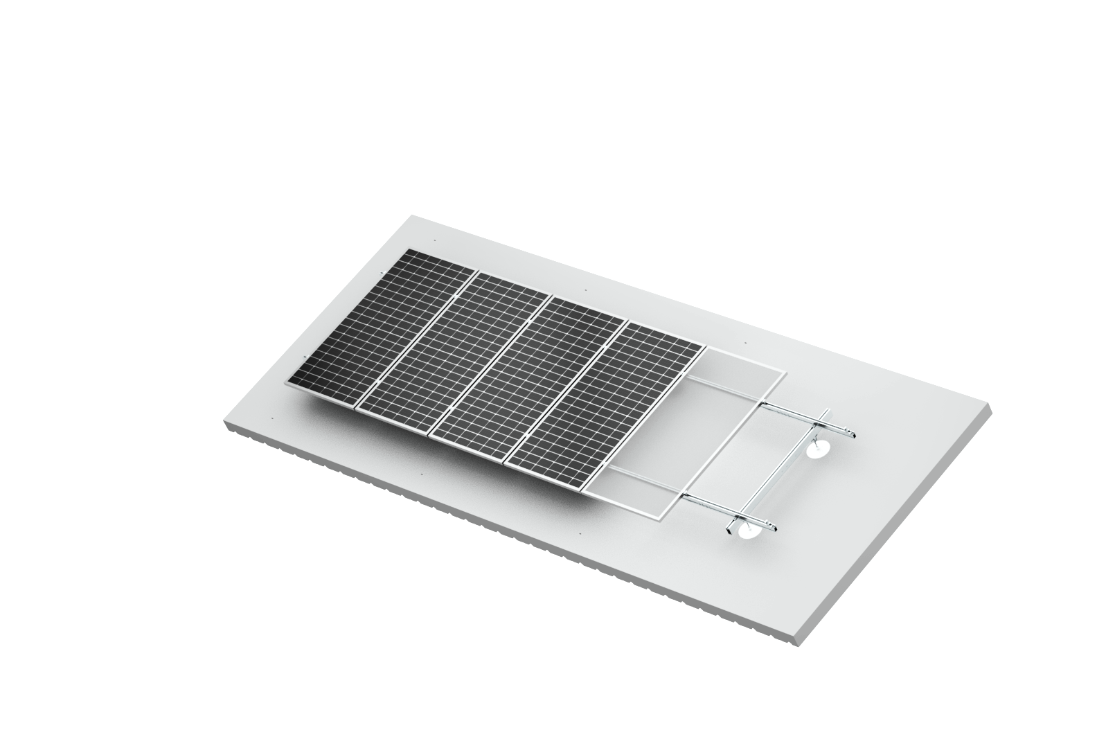 Flat Roof Solar Mounting Solution