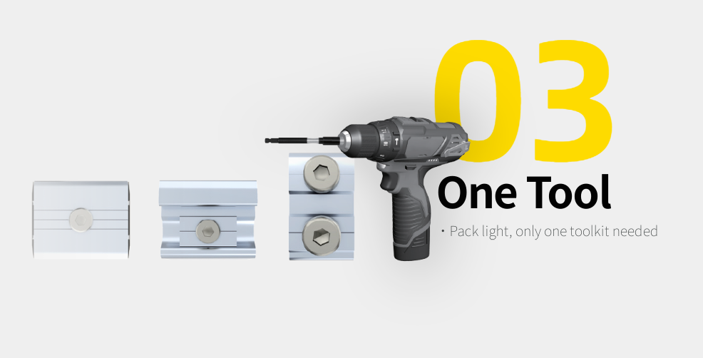 SnapFit Click-in Solar Mounting System