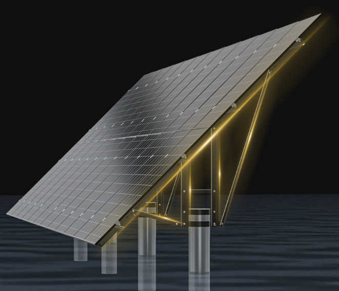 Fishery PV Mounting System
