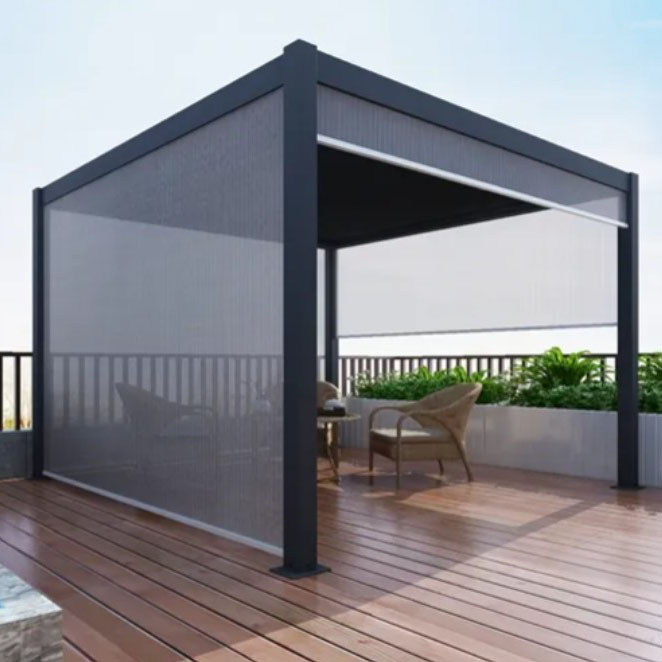 Louvered Aluminum Pergola